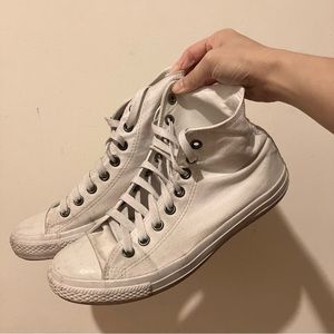 Converse Allstar White High Tops